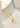 March Daffodil Birth Flower Necklace in 18K Gold Plated Over 925 Silver with Aquamarine Birthstone