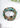 Balance in Bloom – Agate Green Multi Onyx & White Topaz Healing Bracelet for Calm & Strength