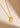 October Cosmos Birth Flower Necklace in 18K Gold Plated Over 925 Sterling Silver with Ethiopian Opal Birthstone
