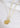August Poppy Birth Flower Necklace in 18K Gold Plated Over 925 Sterling Silver with Peridot Birthstone