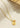 November Chrysanthemum Birth Flower Necklace in 18K Gold Plated Over 925 Sterling Silver with Citrine Birthstone