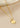 June Rose Birth Flower Necklace in 18K Gold Plated Over 925 Sterling Silver with Rainbow Moonstone Birthstone