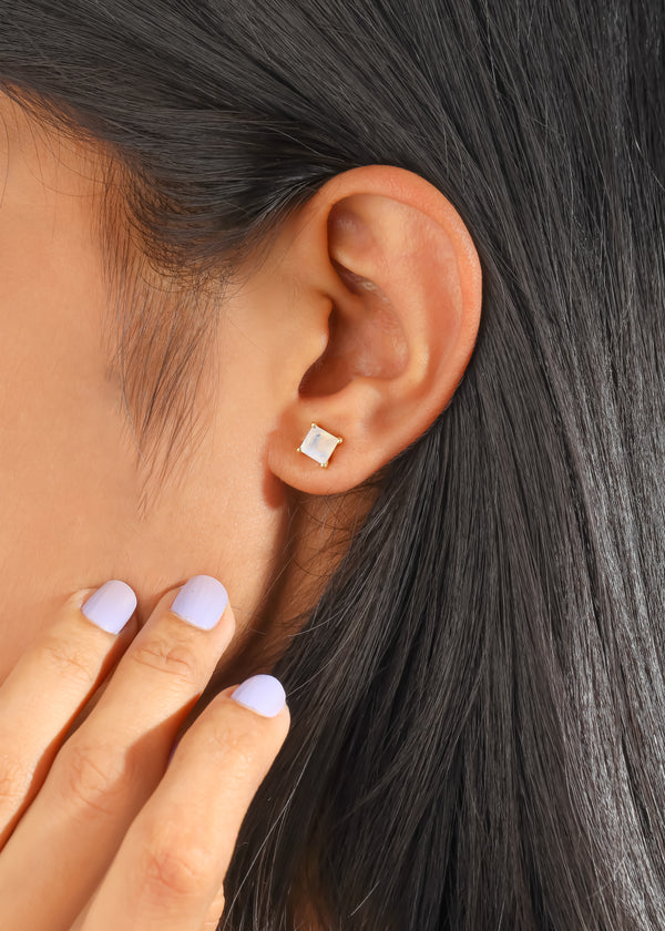 Feminine Power - Moonstone Studs